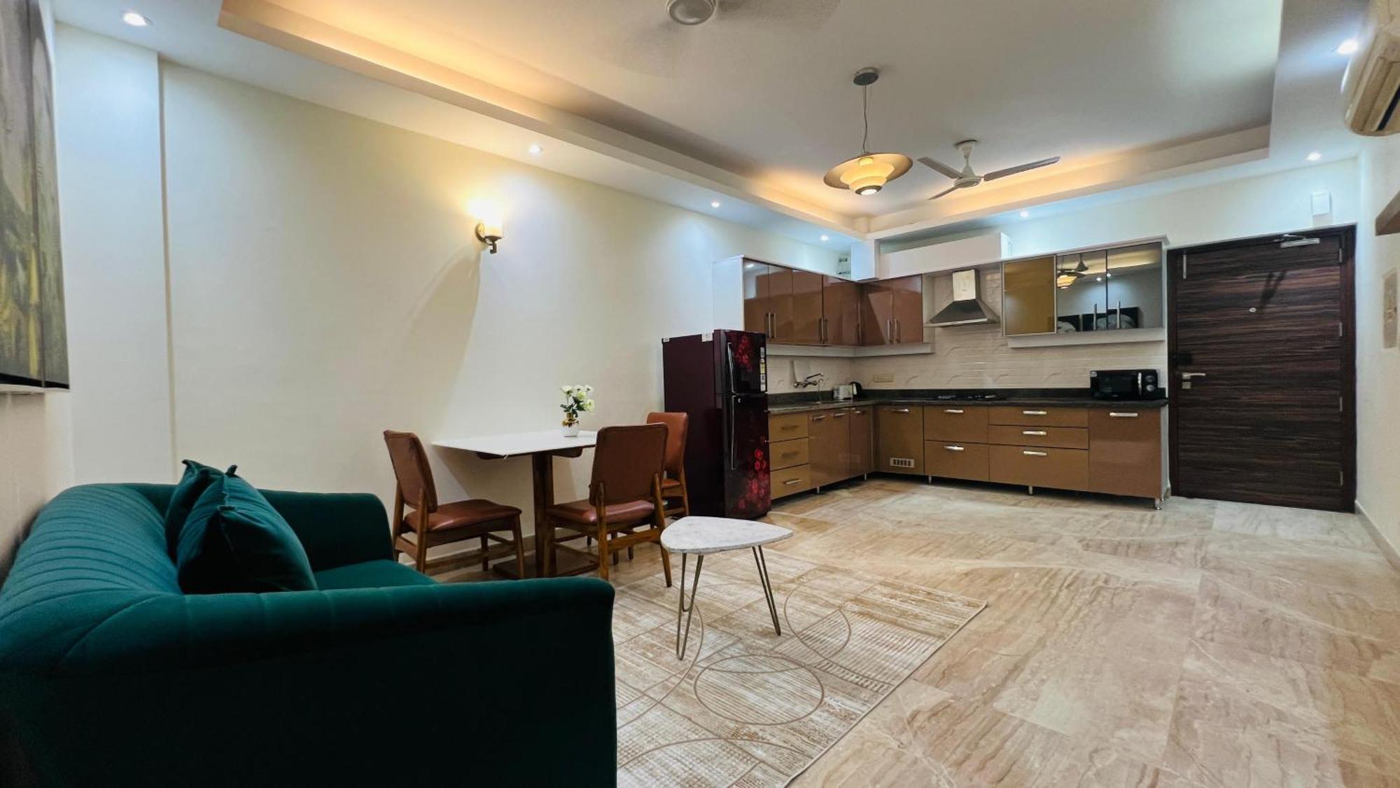 Olive Serviced Apartments - New Friends Colony New Delhi Buitenkant foto