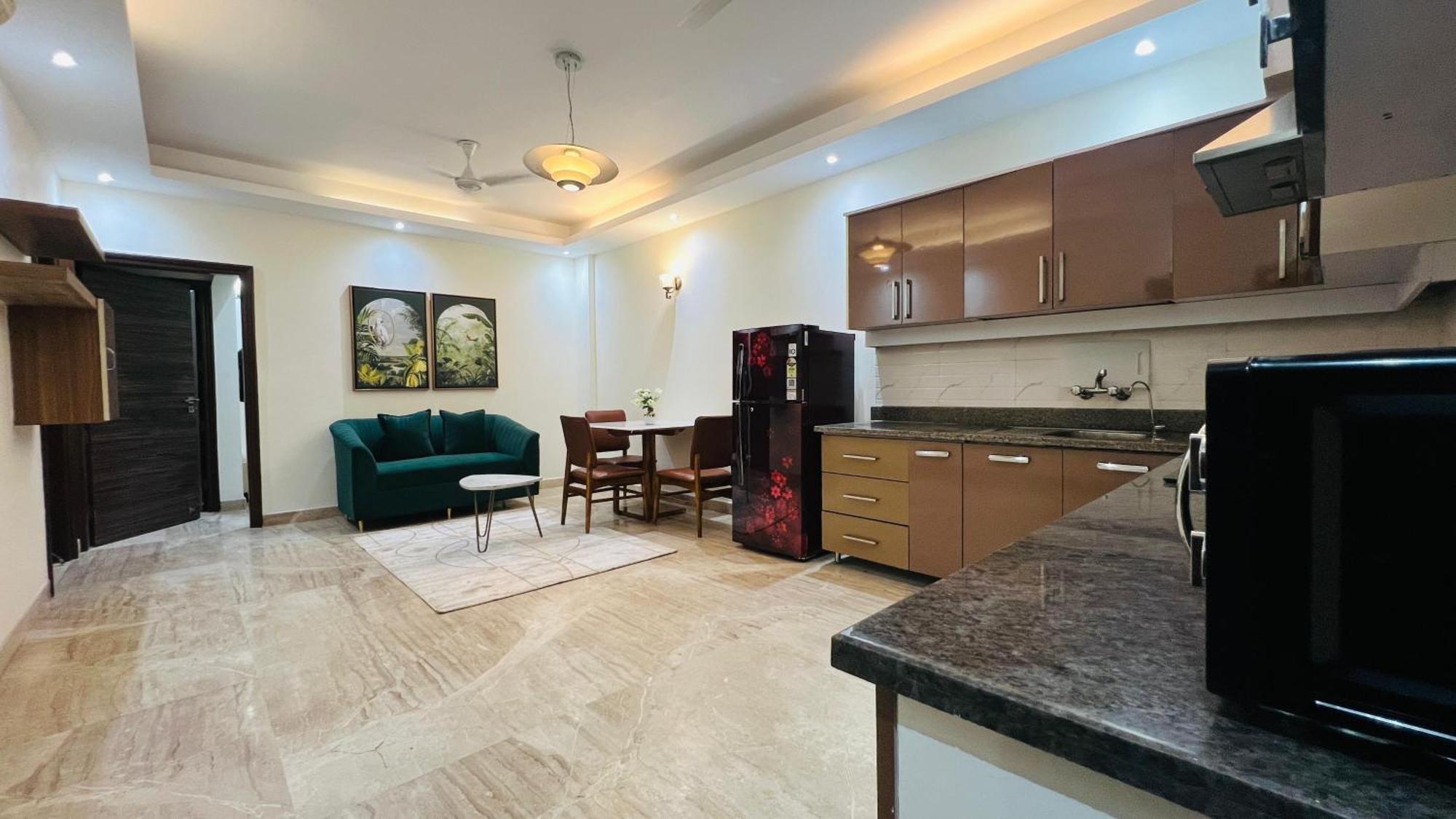 Olive Serviced Apartments - New Friends Colony New Delhi Buitenkant foto