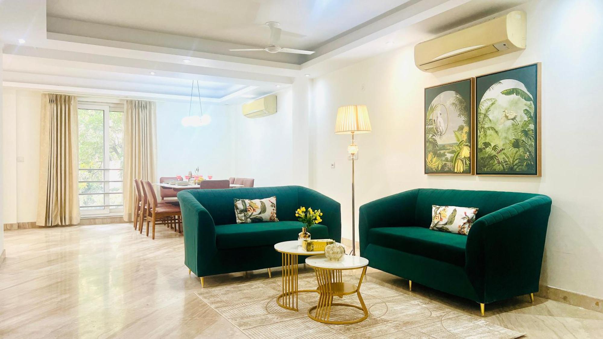 Olive Serviced Apartments - New Friends Colony New Delhi Buitenkant foto