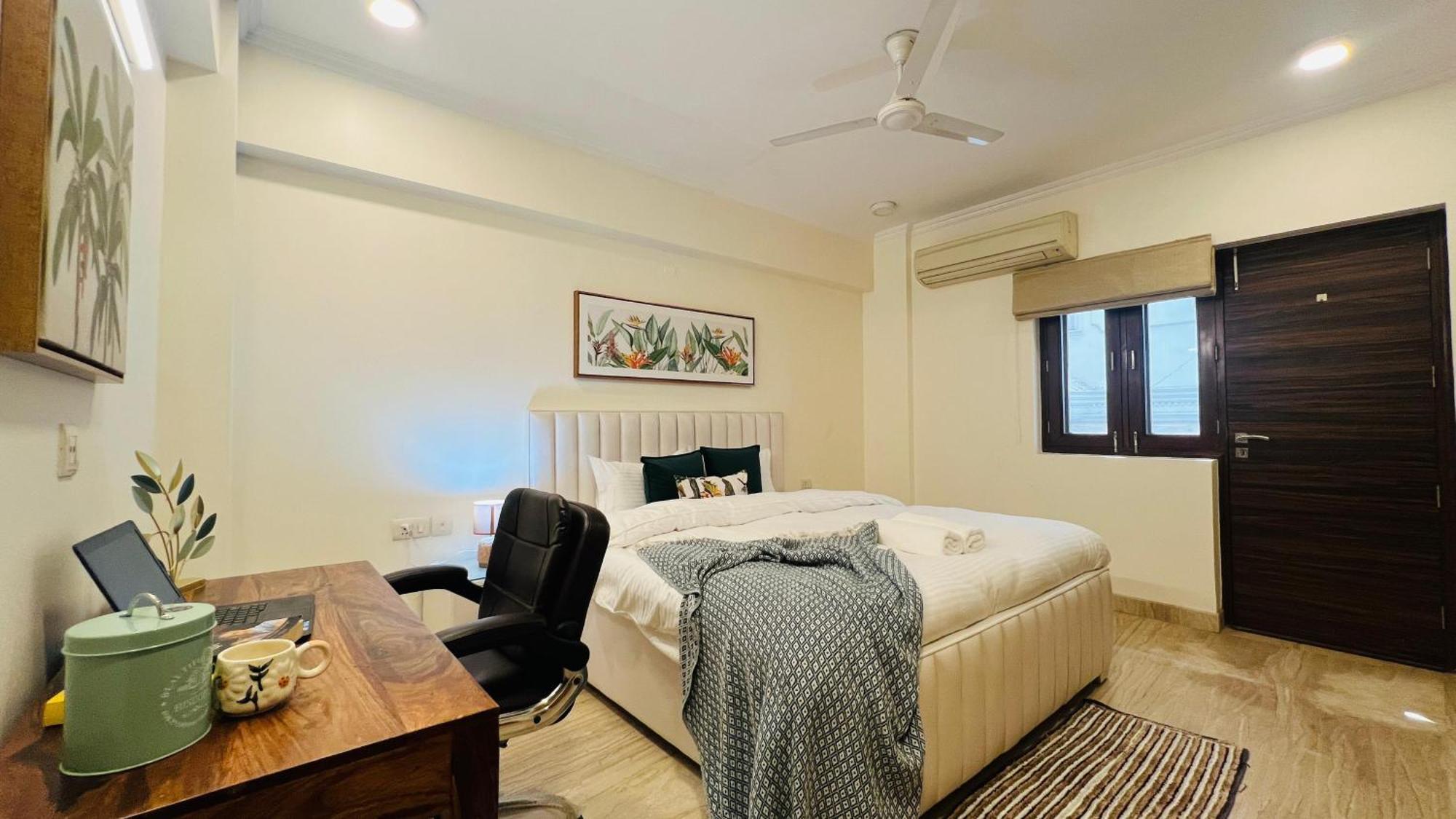 Olive Serviced Apartments - New Friends Colony New Delhi Buitenkant foto