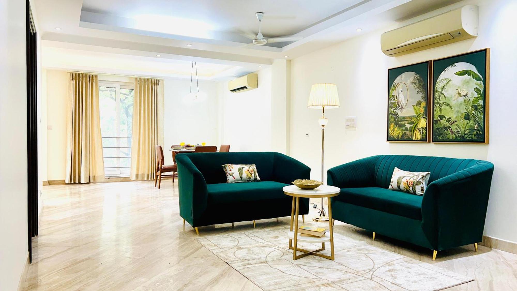 Olive Serviced Apartments - New Friends Colony New Delhi Kamer foto